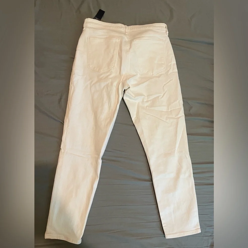 Abercrombie & Fitch skinny white jeans/ 32 SHORT - Picture 4 of 9